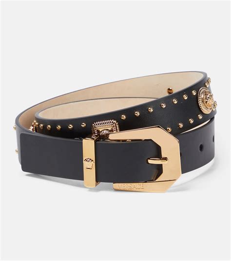 cintura versace glitter|versace heritage belt.